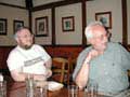 Jitze Couperus and Graeme Thomas join in scoffing
